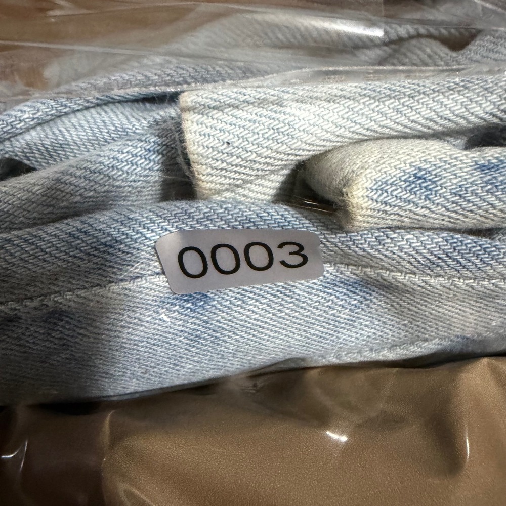 We The Free Forget Me Knot Pull On Wide Leg Jeans Light Wash Blue OB1910731 L - Picture 8 of 8